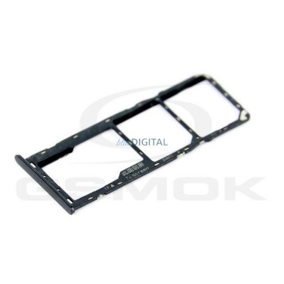 SUPORT CARD SIM DUBLE SAMSUNG A207 GALAXY A20S NEGRU GH81-17817A [ORIGINAL]