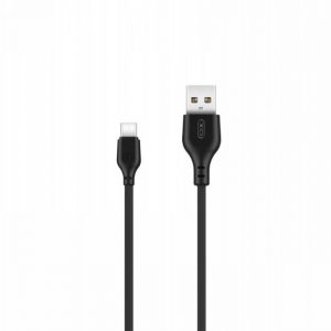 CABLU USB LA USB-C 2.1A 1M XO NB103 NEGRU