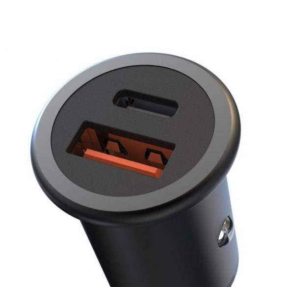 ÎNCĂRCĂTOR AUTO XO CC38 USB-C 20W PD QC 3.0 CC38 NEGRU