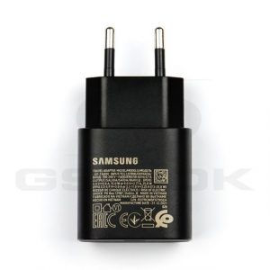 ÎNCĂRCĂTOR DE PERETE SAMSUNG GP-PTU021SOABQ 25W USB-C ÎNCĂRCARE RAPIDĂ NEGRU ORIGINAL VRAC