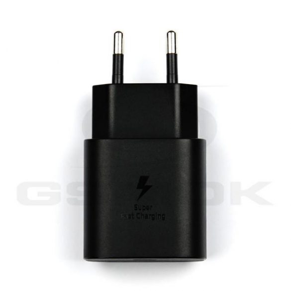 ÎNCĂRCĂTOR DE PERETE SAMSUNG GP-PTU021SOABQ 25W USB-C ÎNCĂRCARE RAPIDĂ NEGRU ORIGINAL VRAC