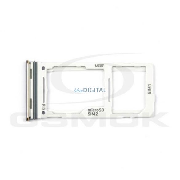 SUPORT CARD SIM SI CARD DE MEMORIE SAMSUNG M526 GALAXY M52 5G ALB GH98-46930C [ORIGINAL]