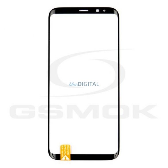 LENTIL SAMSUNG G955 GALAXY S8 PLUS NEGRU CU OCA [ZHONGHAI]