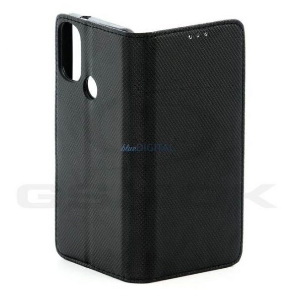 FLIP husă MAGNET MOTOROLA MOTO E20 / E30 / E40 / E20S NEGRU