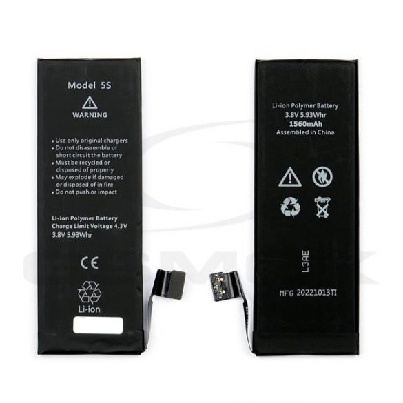 BATERIE APPLE IPHONE 5S TI 1560MAH