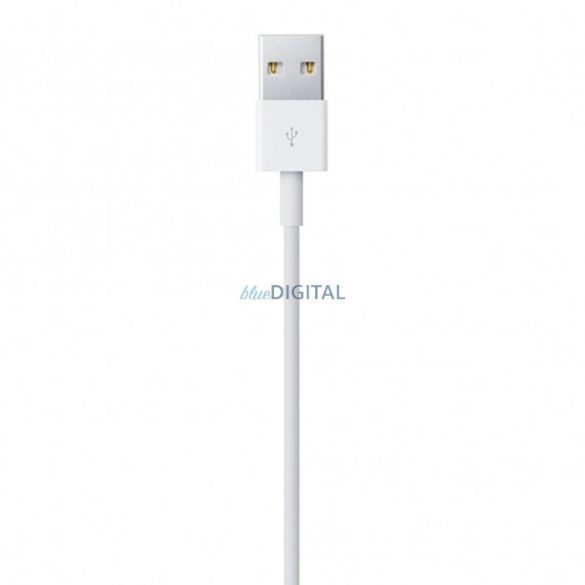 Cablu Apple USB-A - Lightning 1m alb (MXLY2ZM/A)