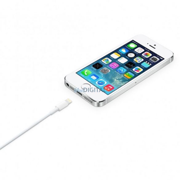 Cablu Apple USB-A - Lightning 1m alb (MXLY2ZM/A)