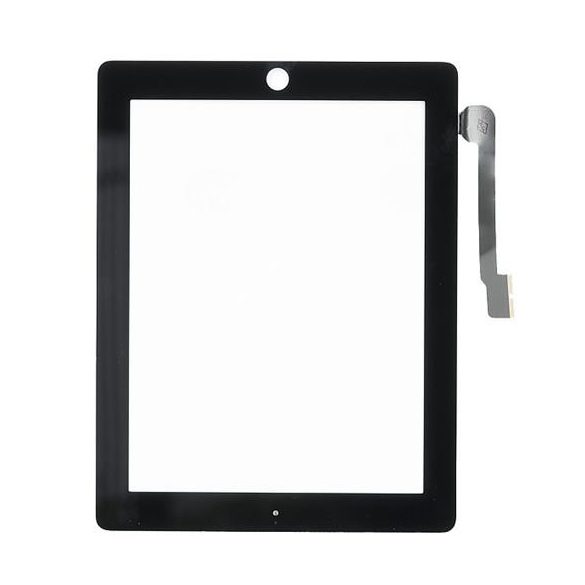 TOUCH PAD IPAD 3 IPAD 4 NEGRU CU AUTOCOLANT