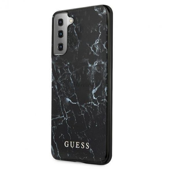 Guess GUHCS21MPCUMABK S21 + G996 negru / negru hardcase Marble