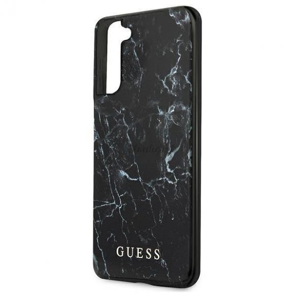 Guess GUHCS21MPCUMABK S21 + G996 negru / negru hardcase Marble