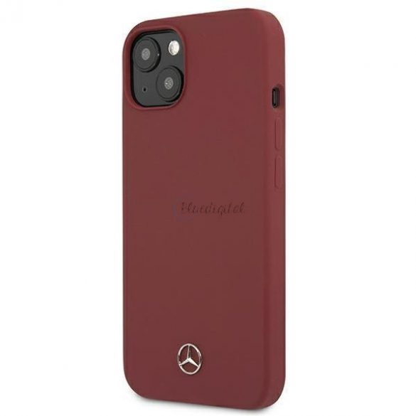 Mercedes MEHCP13MSILRE iPhone 13 6.1 inchi roșu/roșu Hardcase Silicone Line