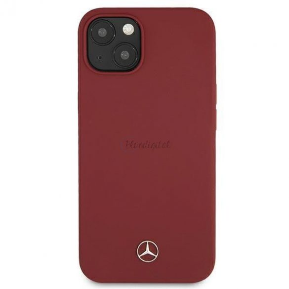 Mercedes MEHCP13MSILRE iPhone 13 6.1 inchi roșu/roșu Hardcase Silicone Line