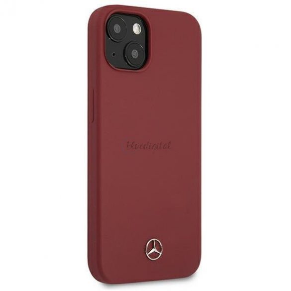 Mercedes MEHCP13MSILRE iPhone 13 6.1 inchi roșu/roșu Hardcase Silicone Line