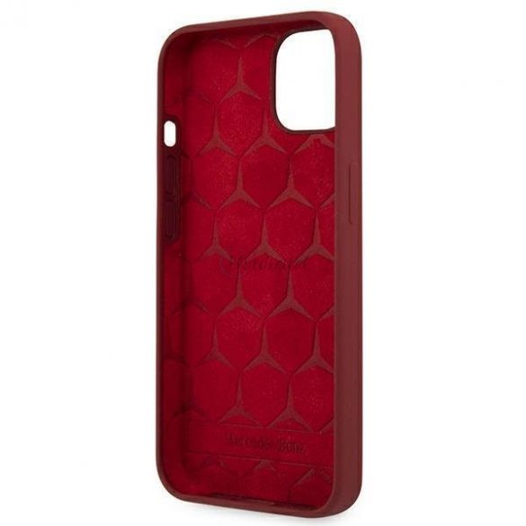 Mercedes MEHCP13MSILRE iPhone 13 6.1 inchi roșu/roșu Hardcase Silicone Line