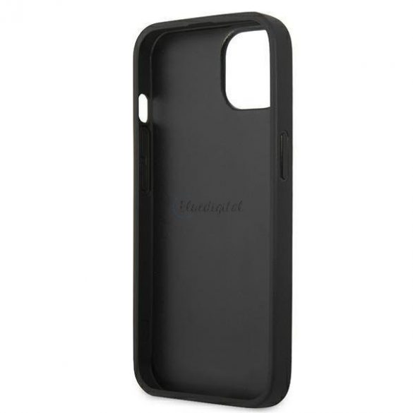 Husă BMW BMHCP13MSLLBK iPhone 13 6.1 "negru/negru husă rigidă Signature Logo Imprint