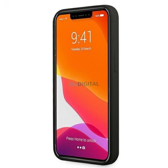 Carcasă rigidă Ferrari FESSIHCP13MBK iPhone 13 6.1" neagră/neagră Silicon