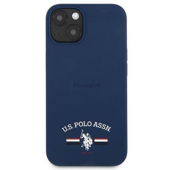 US Polo USHCP13MSFGV iPhone 13 6.1" bleumarin / bleumarin Colectie silicon