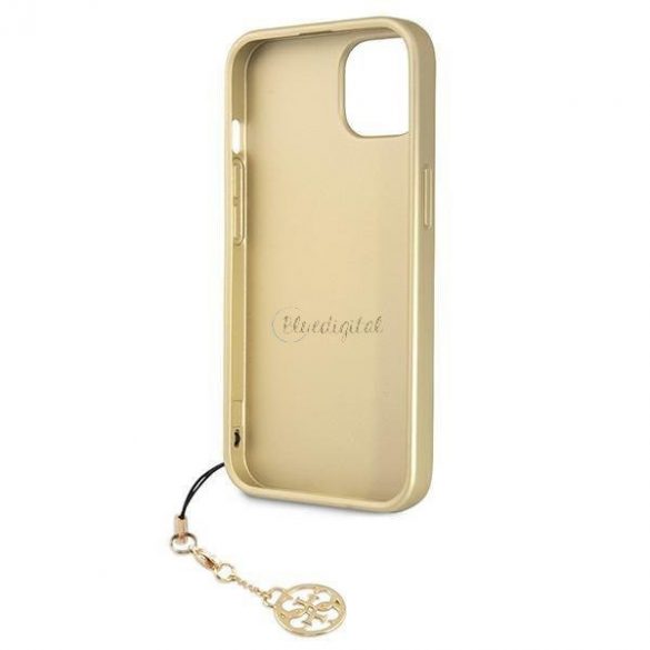 Guess GUHCP13MGF4GGR iPhone 13 6.1 inchi gri/gri 4G Charms Collection