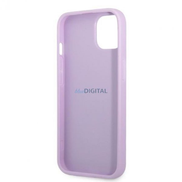 Guess GUHCP13MPS4MU iPhone 13 6.1" mov/violet hardcase Saffiano 4G Small Metal Logo