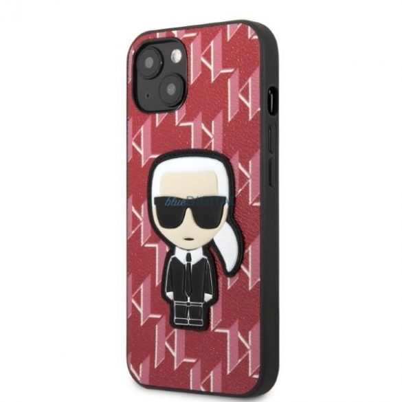 Karl Lagerfeld KLHCP13MPMNIKPI iPhone 13 6.1" hardcase roșu/roșu Monogram Ikonik Patch