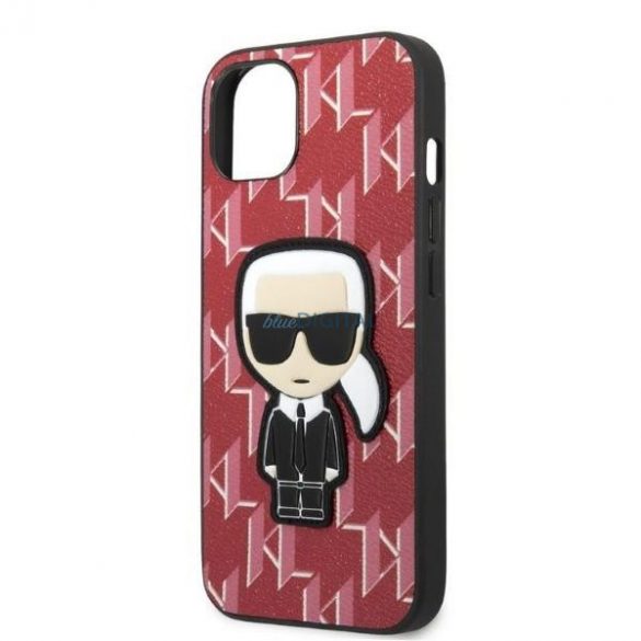 Karl Lagerfeld KLHCP13MPMNIKPI iPhone 13 6.1" hardcase roșu/roșu Monogram Ikonik Patch