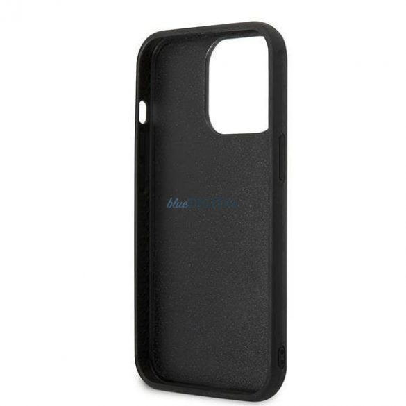 Karl Lagerfeld KLHCP13L3DKPK iPhone 13 Pro / 13 6,1" carcasa rigidă neagră Ikonik Patch