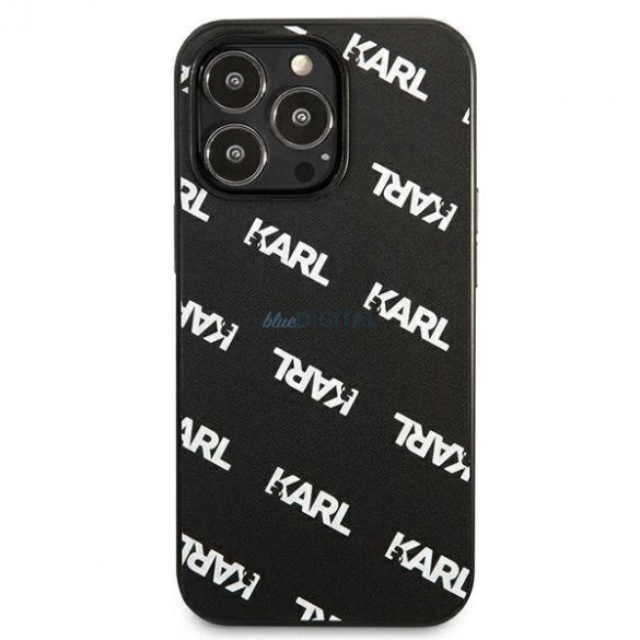 Karl Lagerfeld KLHCP13LPULMBK3 iPhone 13 Pro / 13 6.1 "hardcase negru / negru Allover