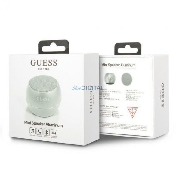 Difuzor Bluetooth Guess GUWSALGEG Difuzor mini gri / gri