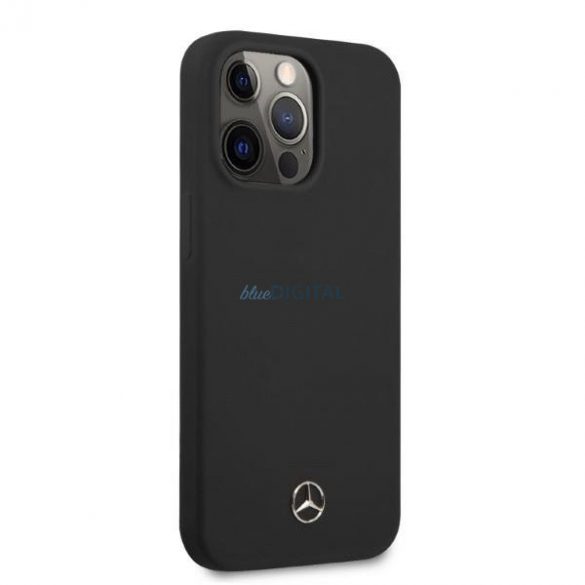 Mercedes MEHMP13LSILBK iPhone 13 Pro / 13 6,1" carcasa rigidă neagră Silicon Magsafe