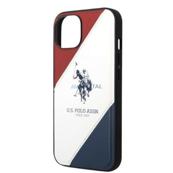 US Polo USHCP14SPSO3 iPhone 14 6,1" biały/alb Tricolor Embossat