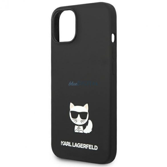 Karl Lagerfeld KLHCP14SSLCTBK iPhone 14 6.1" Hardcase negru / negru Silicon Choupette Body