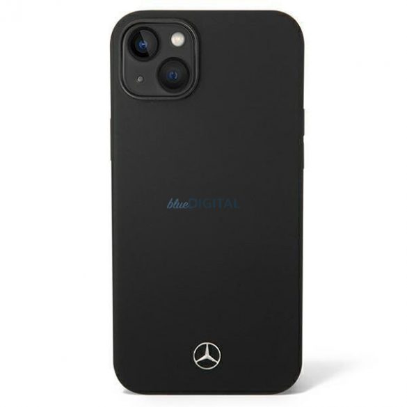 Mercedes MEHCP14SSILBK Husă rigidă pentru iPhone 14 6,1" czarny/negru Silicone Line