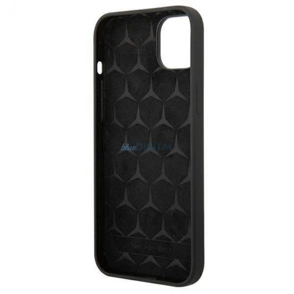 Mercedes MEHCP14SSILBK Husă rigidă pentru iPhone 14 6,1" czarny/negru Silicone Line