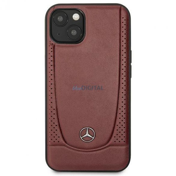 Mercedes MEHCP14SARMRE iPhone 14 6.1" roșu/roșu Hardcase Piele Urban Bengale