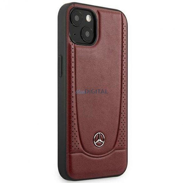 Mercedes MEHCP14SARMRE iPhone 14 6.1" roșu/roșu Hardcase Piele Urban Bengale