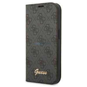 Guess GUBKP14SHG4SHK iPhone 14 6.1 "negru / carte neagră 4G Vintage Gold Logo