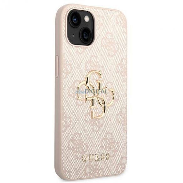 Guess GUHCP14S4GMGPI iPhone 14 6.1 "roz/roz husă rigidă 4G Big Metal Logo