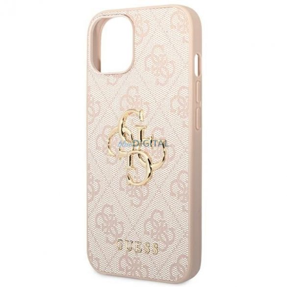 Guess GUHCP14S4GMGPI iPhone 14 6.1 "roz/roz husă rigidă 4G Big Metal Logo