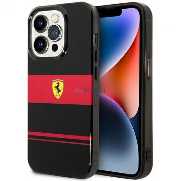 Ferrari FEHMP14XUCOK iPhone 14 Pro Max 6.7" negru/negru hardcase IMD Combi Magsafe