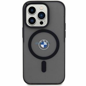 Husă BMW BMHMP14MDSLK iPhone 14 Plus 6.7" negru/negru husă rigidă Signature MagSafe