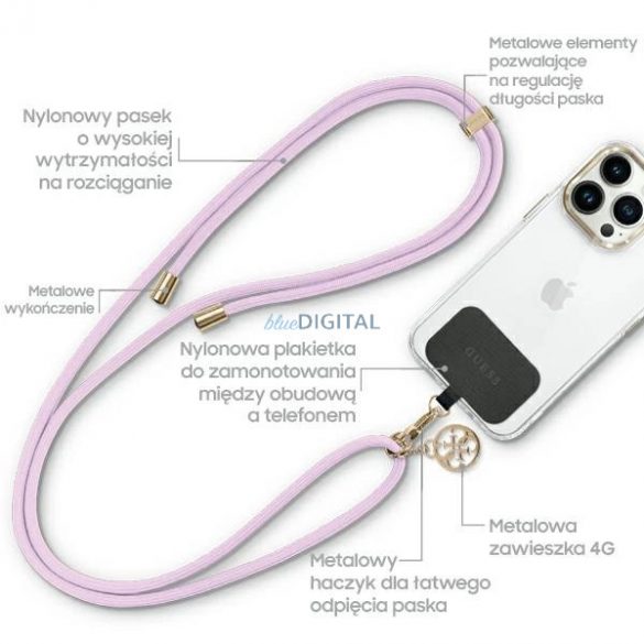 Curea telefon Guess CBDY Cord - liliac