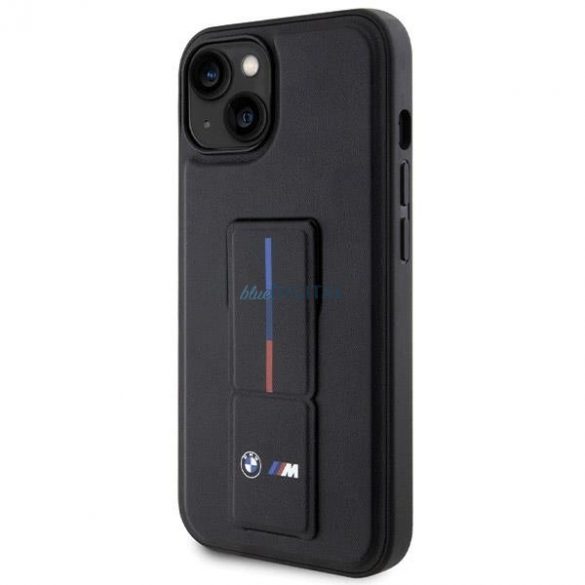 Husa BMW Grip Hot Stamp pentru iPhone 15 / 14 / 13 - neagra