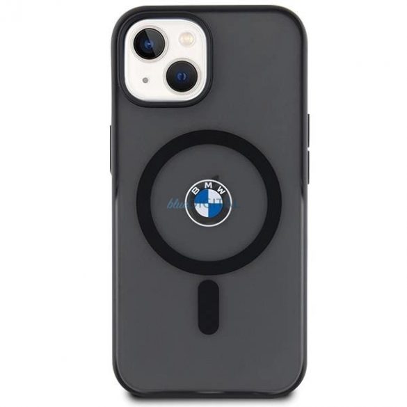 Etui BMW IML Signature MagSafe pentru iPhone 15 - czarne