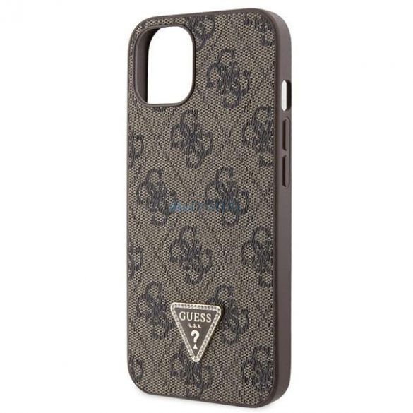 Husă Guess GUHCP13MP4TDSCPW pentru iPhone 13 - maro Crossbody 4G Metal Logo