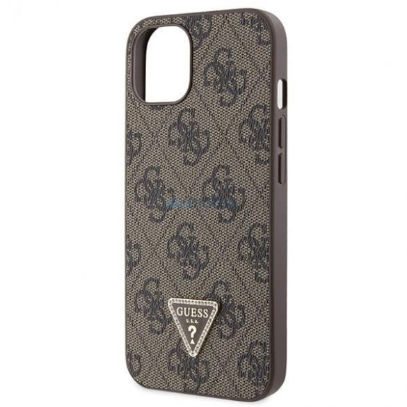 Husă Guess GUHCP14SP4TDSCPW pentru iPhone 14 - maro Crossbody 4G Metal Logo