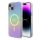 Guess GUHMP15SHITSU iPhone 15 6.1" mov/violet hardcase IML Iridescent MagSafe