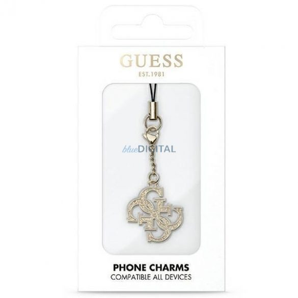 Husă Guess GUCPM4GID Curea pentru telefon 4G Glitter Charm