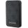 Guess Powerbank 15W GUPB5LP4GEGK 5000mAh negru/negru 4G Piele Metal Logo