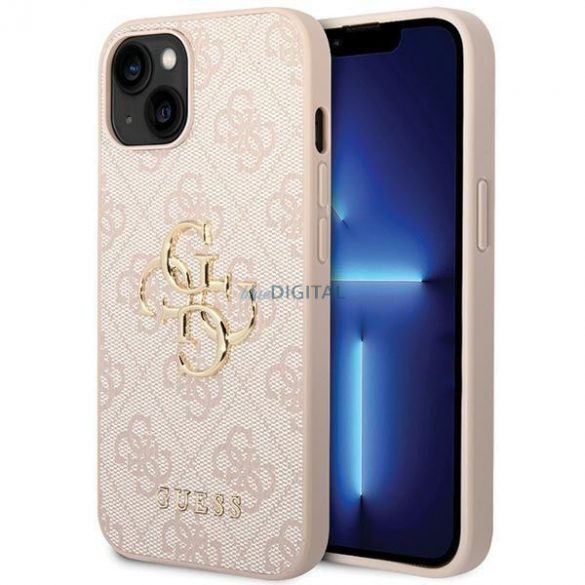 Etui Guess 4G Big Metal Logo pe iPhone 15 Plus - cel mai bun