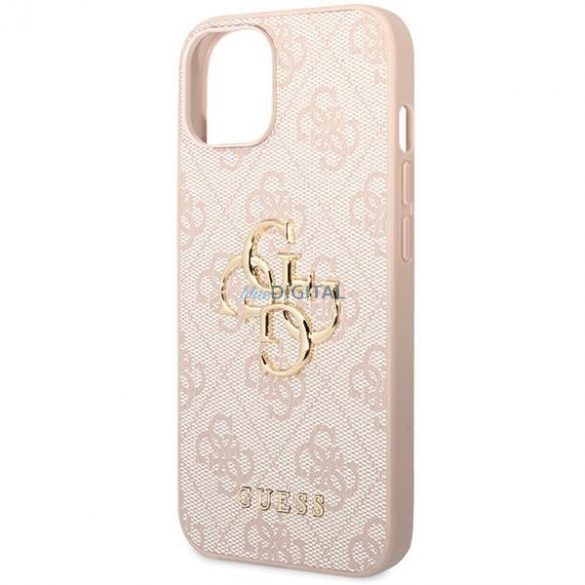 Etui Guess 4G Big Metal Logo pe iPhone 15 Plus - cel mai bun